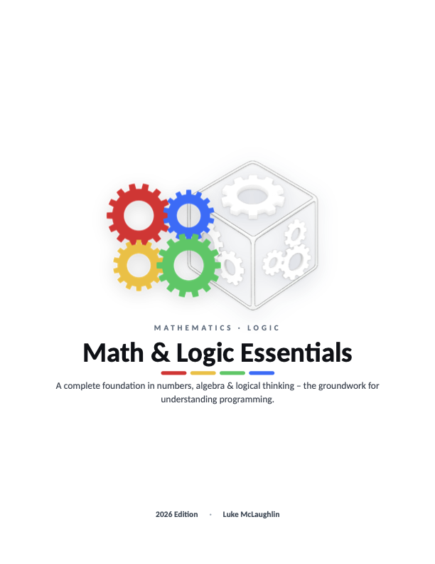 Cover preview for Math & Logic Essentials.